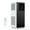 Black&White, variant on Lumiparty Portable Air Conditioner, 8000 BTU 3-In-1 AC Unit for Rooms up to 350 sq. ft., with 24-Hour Timer and Remote Control, Black & White