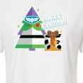 thumbnail image 3 of Toy Story - Merry Christmas Toy Story - Juniors Cropped Cotton Blend T-Shirt, 3 of 5
