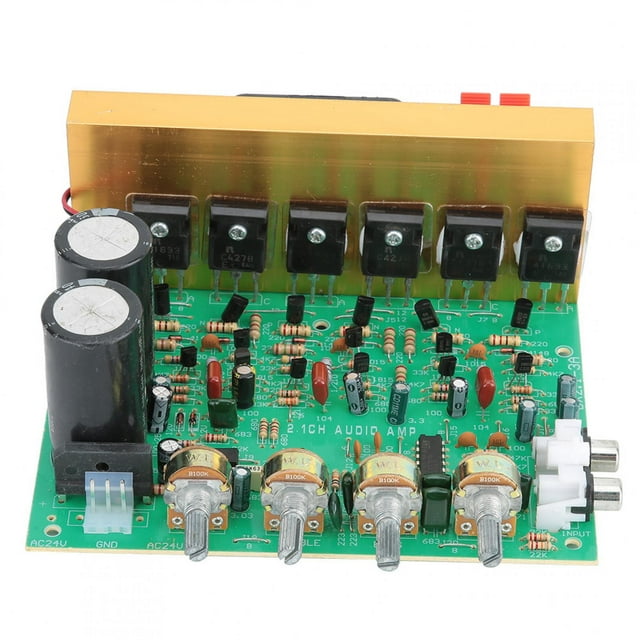 Audio Board, Low Noise Subwoofer Board, Durable Industry Left And Right Channels For DIY Subwoofer