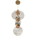thumbnail image 5 of Avenue Lighting Hf7900 Avra 9" Wide Mini Pendant - Brass, 5 of 7
