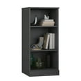 thumbnail image 4 of Palace Imports 100% Solid Wood 3-Shelf Bookcase with Adjustable Shelves, Gray, 4 of 6