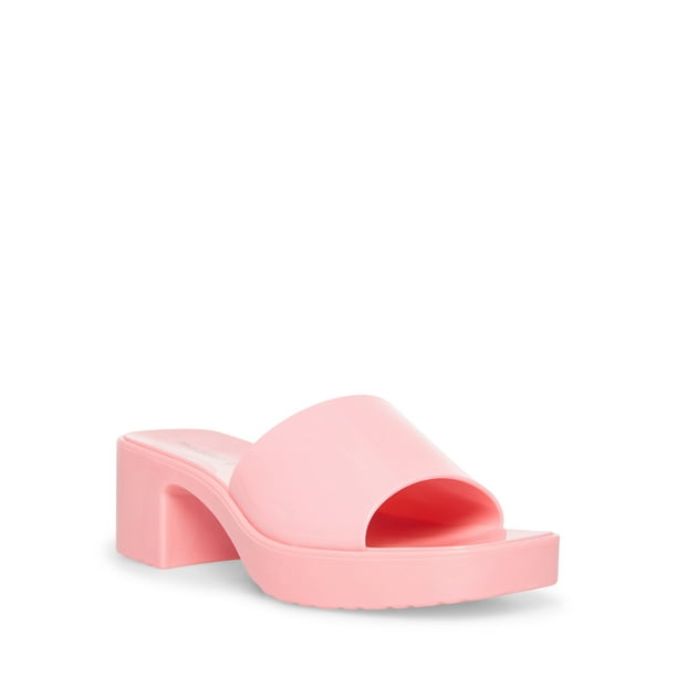 Madden Girl Women's Palacee Jelly Block Heel Sandal