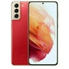 Samsung Galaxy S21+ Plus 5G G996U 256GB Red Unlocked Smartphone - Like New Condition (Used)
