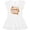 AA-White, variant on I'm Grateful for My Family in Orange with Fall Leaves Girls Toddler Dress