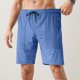 thumbnail image 2 of Pantalones de chándal de seda helada para hombre: corte holgado informal, cintura elástica, pantalones cortos de 12,7 cm para correr/hacer ejercicio, tejido de secado rápido., 2 of 8
