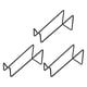 thumbnail image 4 of GOOHOCHY 3 soportes de hierro para vino, modernos y minimalistas, para mesa, para botellas de vino, expositores de vino., 4 of 8