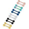 thumbnail image 4 of baomifa-14G 14mm 16mm Tongue Rings Nipple Straight Barbells Surgical Steel Body Piercing Jewelry, 4 of 4