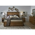 thumbnail image 3 of Magnussen 7002 Solid Wood and Veneer Queen Panel Bed in Brown/Silver, 3 of 3