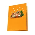 thumbnail image 3 of Advent Christmas Card with 3D Pop Up Tree Blank Inside for Personalized Wishes, 3 of 9