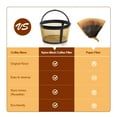 thumbnail image 6 of Reusable Coffee Filters, 2 Packs for 5 Cup Coffee Filter Stainless steel Material Dishwasher Safe Coffee Basket, 6 of 7