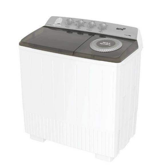 Lavadora Acros 2 Tinas Capacidad 19 kg 5 Ciclos