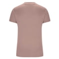thumbnail image 4 of Staron Women's Short Sleeve T-Shirt Solid Color Crewneck Casual Pullover Top Plus Size Fashion Basic Tee, Khaki S, 4 of 7