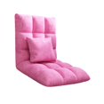 thumbnail image 1 of simhoa Canapé de Sol Pliable Doux pour Salon Chambre d'Amis Maison Rose, 1 of 8