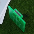 thumbnail image 2 of KAKOWELY No Burr Infrared Magnetic Target Plate for Green Lines Level Target Board (Green),4.13"X2.91"X0.12", 2 of 5