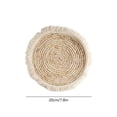 thumbnail image 3 of Inerposs Rattan Woven Wall Hanging, Handmade Circular Pendant, Natural Texture Wall Decoration, Unique Home Decor for Living Rooms, Stylish Wall Art Piece, 3 of 6