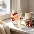 thumbnail image 6 of 3D Christmas Wine Glass, 14oz Festive Drinking Cup for Holiday Party and Gift, Magical Christmas Glass Art Collection, 6 of 6