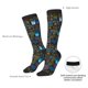 thumbnail image 4 of Fotbe Happy Father Day Calcetas Divertidas Estampadas para Hombre y Mujer, Calcetas de Algodón hasta la Rodilla para Caminar, Correr, Enfermería y Embarazo, 4 of 6