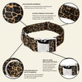 thumbnail image 4 of Country Brook Petz® 1 1/2 inch Premium Leopard Print Dog Collar, Large, 4 of 6