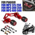 thumbnail image 2 of For PIAGGIO MP3 125 MP3 250 MP3 300 350 400 500 MP3 Motorcycle Accessories Muffler Exhaust Sliders Crash Pad Anti Fall Protector, 2 of 5