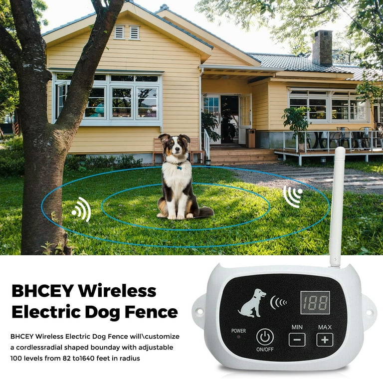 Customizable wireless dog fence outlet