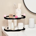 thumbnail image 5 of AOMXGD Multi-Tier Acrylic Bathroom Organizer, Clear Storage Shelf for Cosmetics, Perfumes and Toiletries, Ideal for Vanity & Desktop, 5 of 6