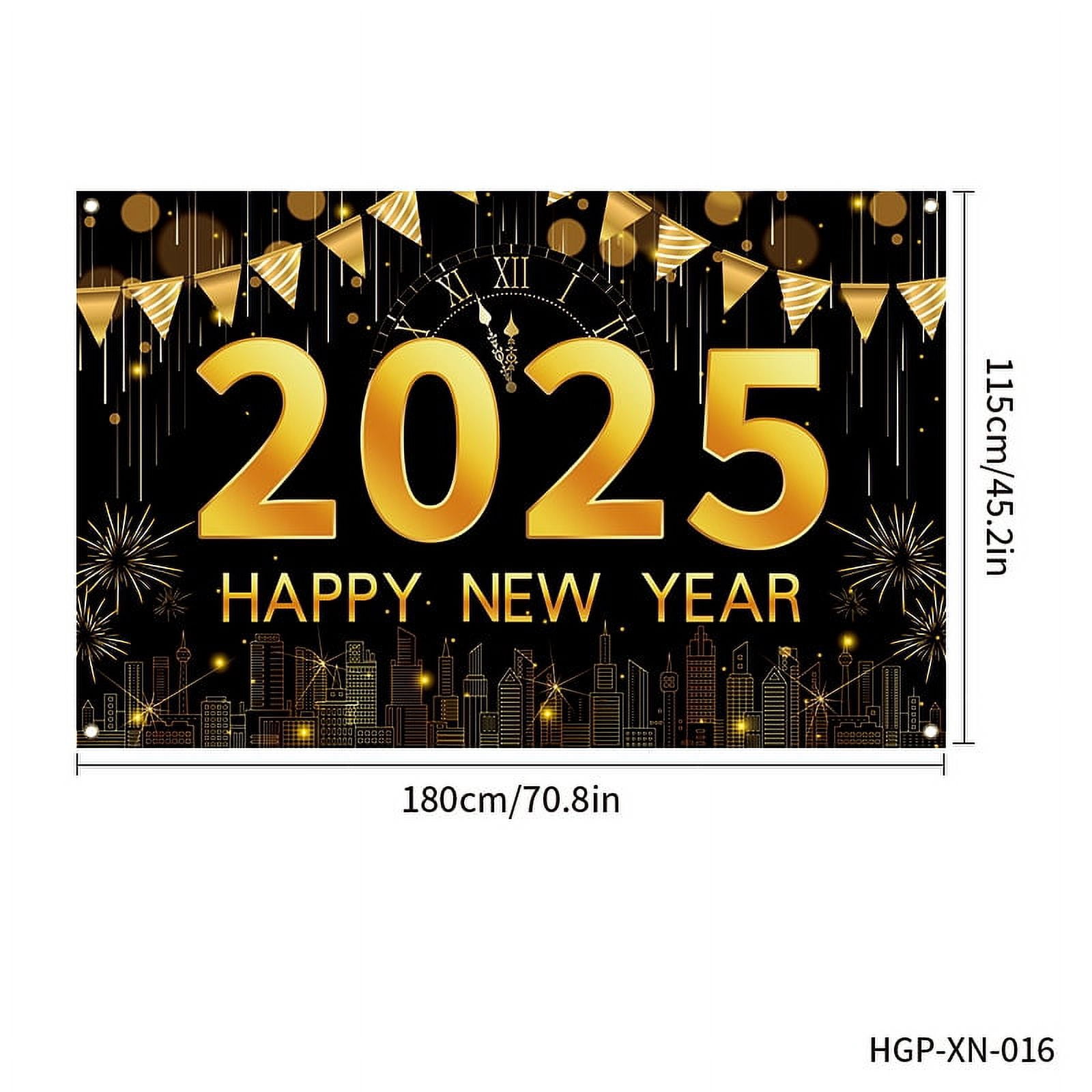 Fondos de Año Nuevo para Fotografía Fondo de Nochevieja 2025