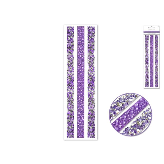 Crushed Amethyst Gem Borders x3 - Walmart.ca