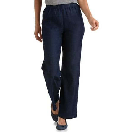 White Stag - Women's Denim Pull-On Pants - Walmart.com