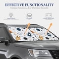 thumbnail image 4 of Daiia Cartoon Planets 2PCS Car Windshield Sun Shade, Foldable Sun Shield for Car Front Window, Auto Sun Blocker Visor Protector Universal for Truck SUV Pickup-Small, 4 of 7