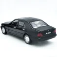 thumbnail image 4 of The 1:32 scale is suitable for Mercedes-Benz W140 alloy die-cast car models, equipped with opening doors, lights, sound and spring-back function. Boys' toy cars, children's birthday gift toy cars., 4 of 7