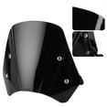 thumbnail image 1 of Short Motorcycle Windshield Wind Deflector Fairing for  Leoncino 250, Easy to Install, Durable, Enhances Motorbike Appearance, 1 of 7