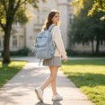 thumbnail image 4 of WAYUTE Kids Backpack Soft Leopard Print Backpacks for Teen Girl Commuting and Daily Use Daypack Fashion Versatile Bookbag Casual Outdoor Travel, 4 of 5