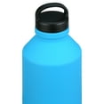 thumbnail image 3 of bubba Growler Stainless Steel Water Bottle Wide Mouth Rubberized Blue Tutti Fruity, 64 fl oz., 3 of 4
