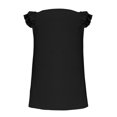 thumbnail image 4 of Mittory Women's Summer Dressy Tank Tops Casual V Neck Ruffle Cap Sleeve Flowy Shirts Cute Sleeveless Blouses, 4 of 5