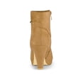 thumbnail image 2 of Unique Bargains Bottines à Talon à Bout Rond à Fermeture Éclair pour Femmes, 2 of 7