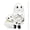 Cat-Holding Ghost, variant on HOARBOEG Pirate Goose Resin Statue, Nautical Pirate Figurine Reading Book, Cute Animal Shelf Decor, Halloween Tabletop Decoration for Home, Pirate Themed Mantel Tiered Tray Accent, Gift