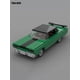 thumbnail image 5 of Poladeer, 321 Uds., Plymouth Roadrunner, coche deportivo, ensamblaje de partículas pequeñas, bloques de construcción, rompecabezas para niño, modelo de juguete, regalo de vacaciones, 5 of 5