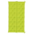 thumbnail image 6 of vidaXL Indoor/Outdoor Bench Cushions 2 pcs, Non-slip, Water-Repellent, Bright Green 78.7"x19.7"x2.8", 6 of 8