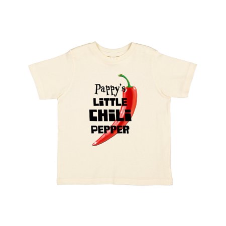 

Inktastic Pappy s Little Chili Pepper Gift Toddler Boy or Toddler Girl T-Shirt