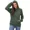 Green, variant on AELand Women's Sweaters Fashion Oversized Pullover Hoodies Sweatshirts Long Sleeve Loose Fall Sweaters With Kangaroo Pocket, S~XXL