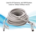 thumbnail image 2 of Cable CCTV, cable de alimentación de video AHD de 5M / 10M / 15M / 20M para el sistema de vigilancia de cámaras de seguridad CCTV, Conector de alimentación CC de 2.1mm (15M) Amonsee NO, 2 of 6
