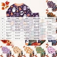 thumbnail image 3 of Gerichy Halloween Pajamas Kids Pjs Set Toddler Baby Girl Cotton Long Sleeve Crewneck Tops Matching Sleepwear 2T-9T, 3 of 7