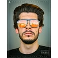 thumbnail image 4 of SA106 by Male Adult Octagon Geometric Plastic Racer Pilots Sunglasses, Yellow, 1, 4 of 10