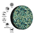 thumbnail image 4 of Salouo Octopus Print Spare Tire Cover 14-17 inch Spare Tire Protector Universal Tough Tire Wheel Cover for Trailer SUV and Truck-17 inch, 4 of 6