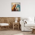 thumbnail image 3 of Stupell Industries Painterly Horse Pair Animals & Insects Painting White Framed Art Print Wall Art, 24 x 24, 3 of 10