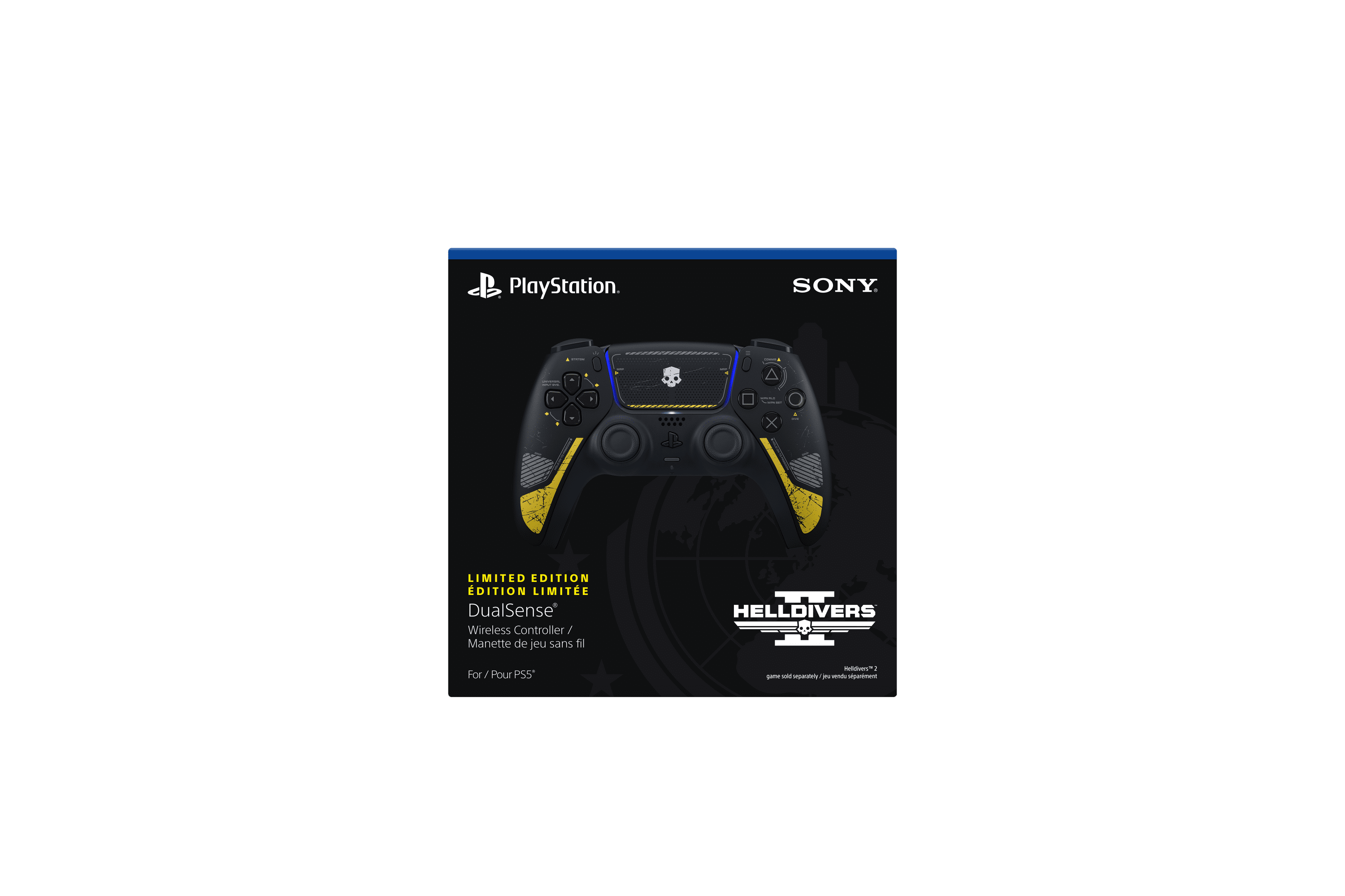 DualSense® wireless controller – HELLDIVERS™ 2 Limited Edition