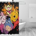 thumbnail image 3 of Winnie The Pooh Eeyore Shower Curtain 72x72 In With Snap Liner Waterproof Polyester Shower Curtain Bathroom, 3 of 9