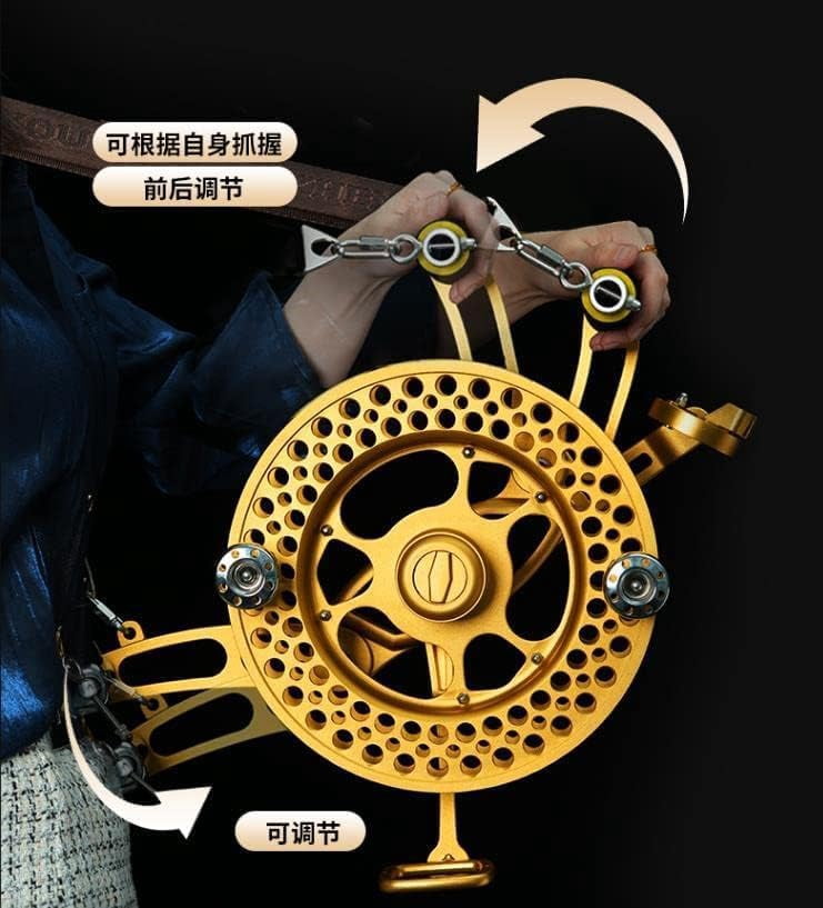 28cm Aluminum Alloy Foldable Large Kite Reel Fly Reel Kite Handle