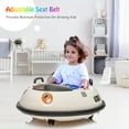 thumbnail image 5 of Roromall 12V 4.5AH Kids Ride on Bumper Car, Electric Bumper Car with Remote Control, 360 Degree Spin, Safety Belt, Flashing Lights and Music, Ride on Car for Boys Girls, 5 of 7