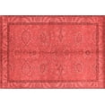 thumbnail image 1 of Ahgly Company Indoor Rectangle Oriental Red Industrial Area Rugs, 5' x 7', 1 of 4
